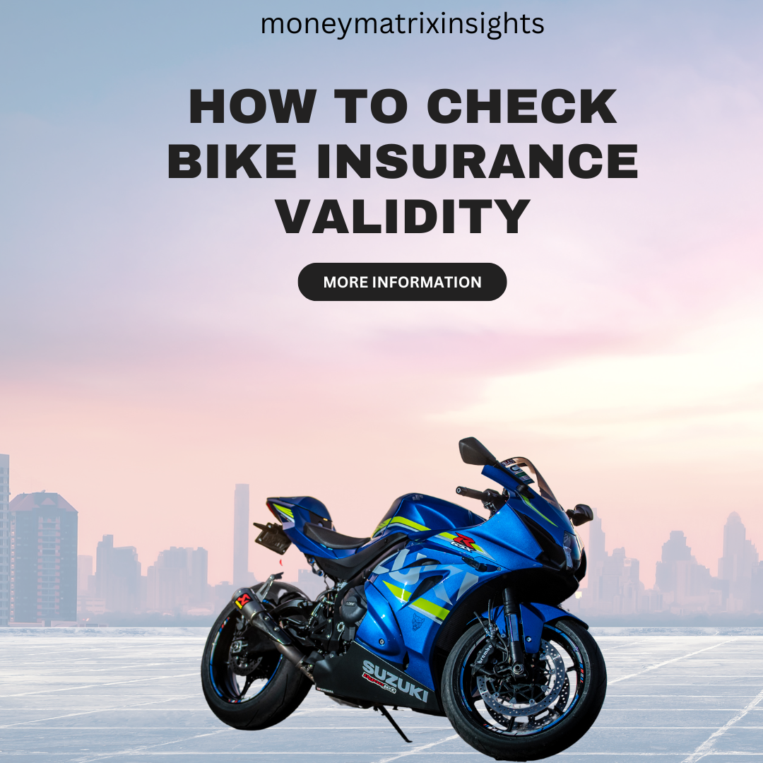 How to check bike insurance validity