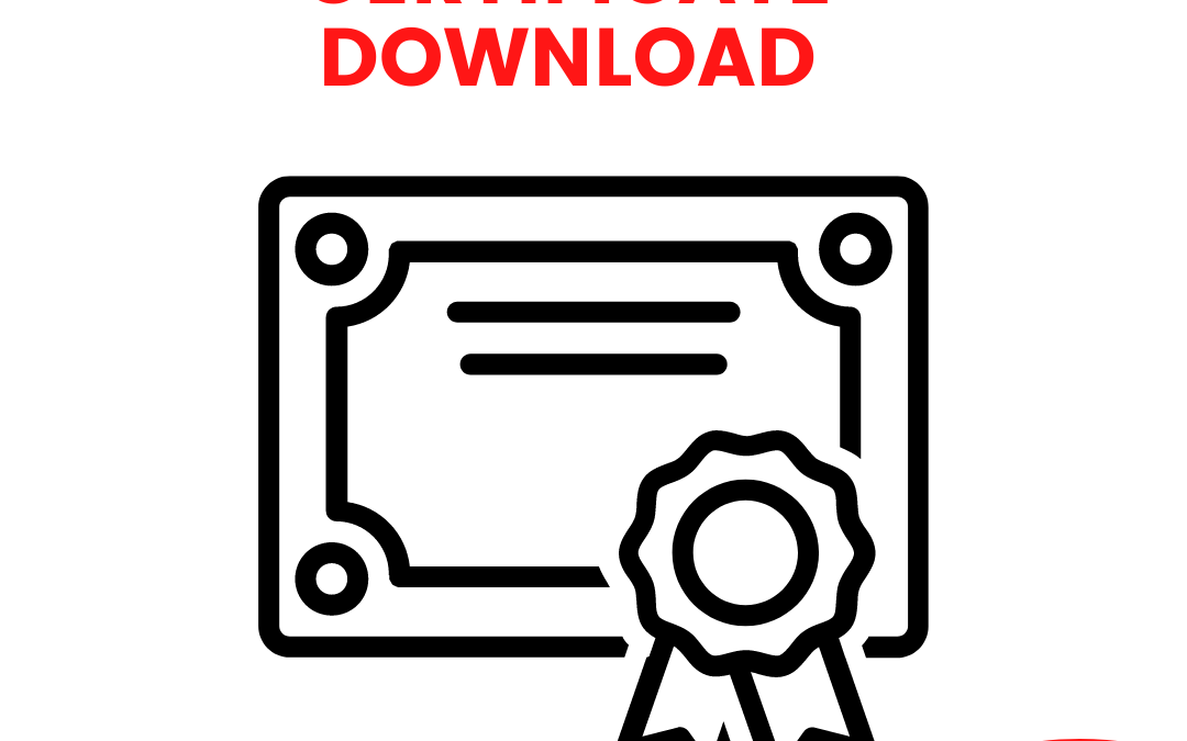 Steps to IRDA certificate download