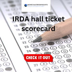 IRDA hall ticket scorecard : Check result now